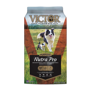 victor nutra pro dog food, 40lb
